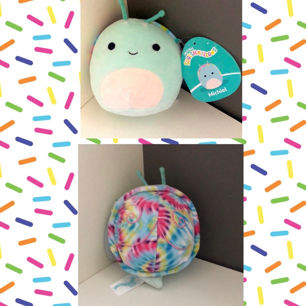 5” Rainbow Snail Squishmallow NWT